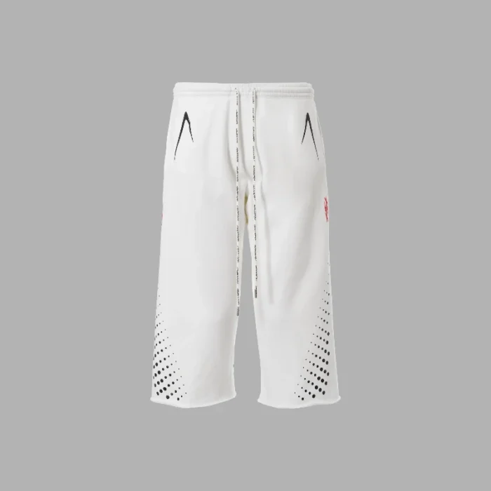 Hellstar Hype Flight White 3/4 Shorts