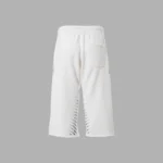Hellstar Hype Flight White Shorts 3/4