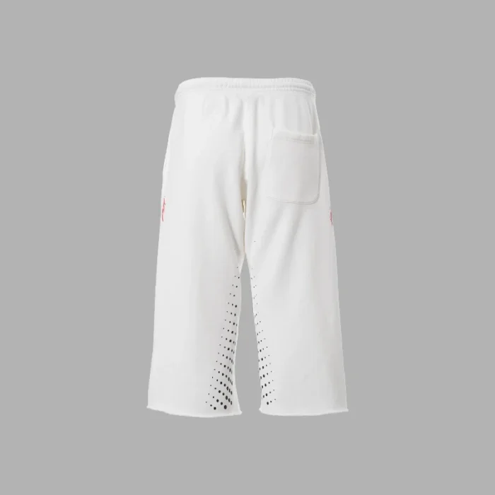Hellstar Hype Flight White Shorts 3/4