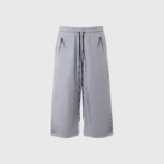 Hellstar Hype Flight 3/4 Grey Shorts