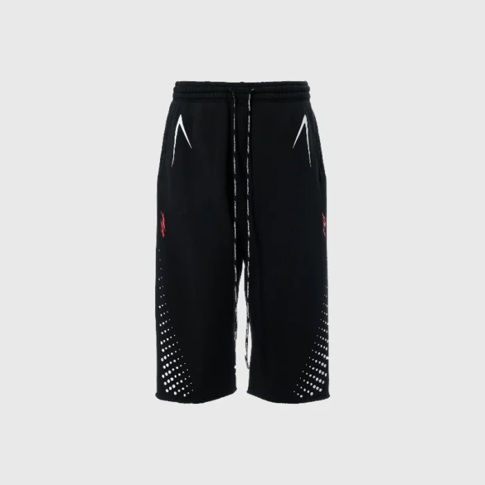 Hellstar Hype Flight 3/4 Shorts Black