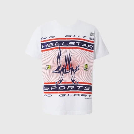 Hellstar LA Tribal Sports T-Shirt White