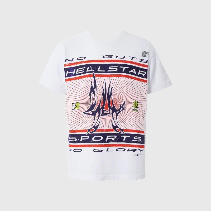 Hellstar LA Tribal Sports T-Shirt White