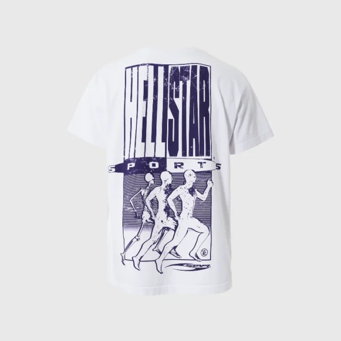Hellstar LA Tribal Sports T-Shirt White