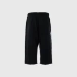Hellstar Gradient Flame 3/4 Black Shorts