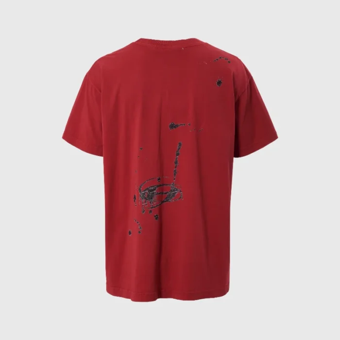 Hellstar Oval H Logo T-Shirt Red