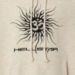 Hellstar Oatmeal Colored Studios Hoodie