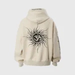 Hellstar Oatmeal Colored Studios Hoodie