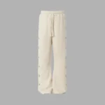 Hellstar Oatmeal Snap Sweatpants