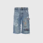 Hellstar Scribble Carpenter Denim Short