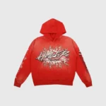 Hellstar Records Red Hoodie Front