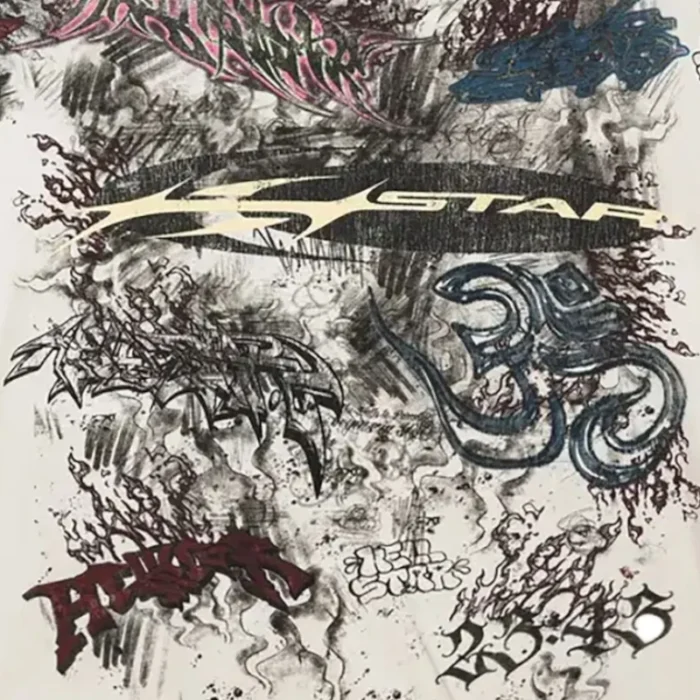 Hellstar Graffiti Long Sleeve Sweater