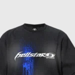 Hellstar Spray Paint Logo T-Shirt Black