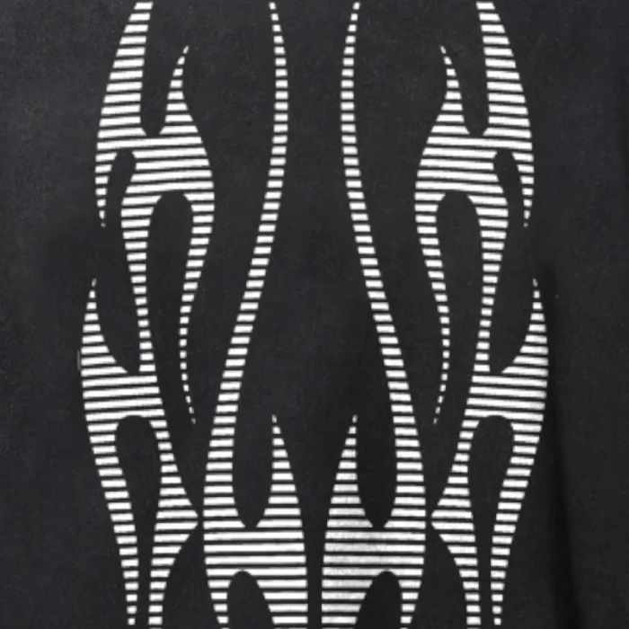 Hellstar Flame Tribal Motion T-shirt Balck