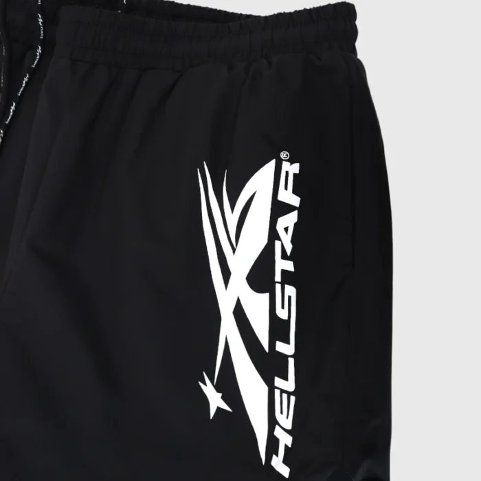 Hellstar Sports Nylon Shorts Closeup