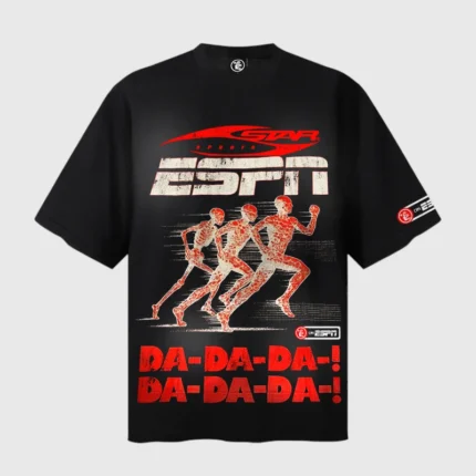 Hellstar X ESPN Da Da Da T-Shirt