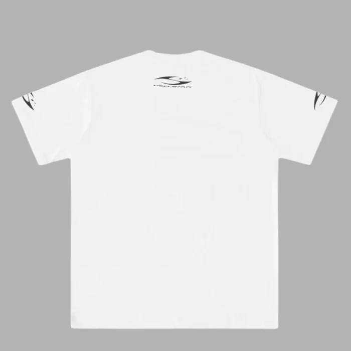 Hellstar H Cursive Logo T-shirt White