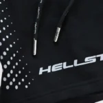 Hellstar Black Hype Flight Shorts