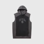 H-D Willie G Skull Sleeveless Hoodie dark grey