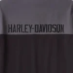 H-D Essential Bar & Shield Black Blocked Polo