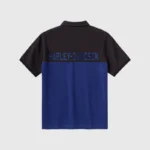 H-D Essential Bar & Shield Color Blocked Polo