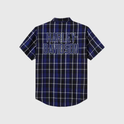 H-D Essential Short Sleeve Plaid Shirt
