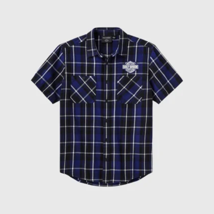 H-D Essential Short Sleeve Plaid Shirt