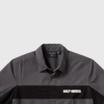 H-D Essential Grey Blocked Mechanics Shirt