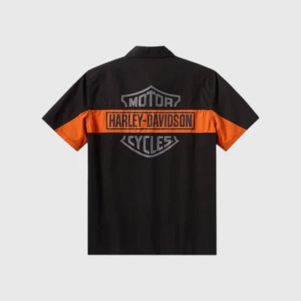 H-D Essential Color Blocked Mechanics Shirt