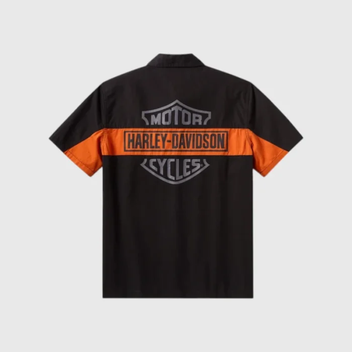 H-D Essential Color Blocked Mechanics Shirt