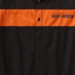 H-D Essential Color Blocked Mechanics Shirt black