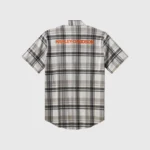 H-D TECH COOLMAX Plaid Shirt white