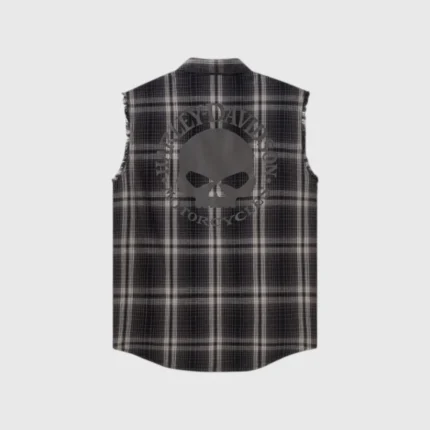 H-D Willie G Skull Aloha Sleaeveless Shirt