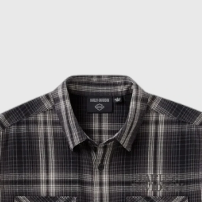 H-D Willie G Skull Aloha Sleaeveless Shirt black
