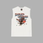 H-D Break Free Muscle Tee white