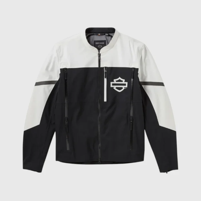 H-D Odyssey Waterproof Riding Jacket white