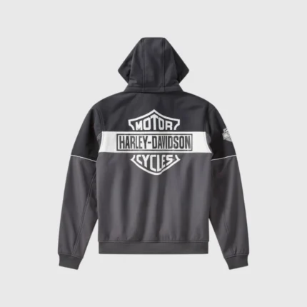 H-D Idyll Color Blocked Jacket grey