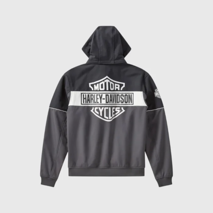 H-D Idyll Color Blocked Jacket grey