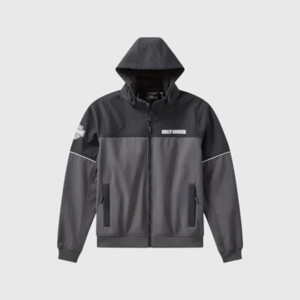 H-D Idyll Color Blocked Jacket grey