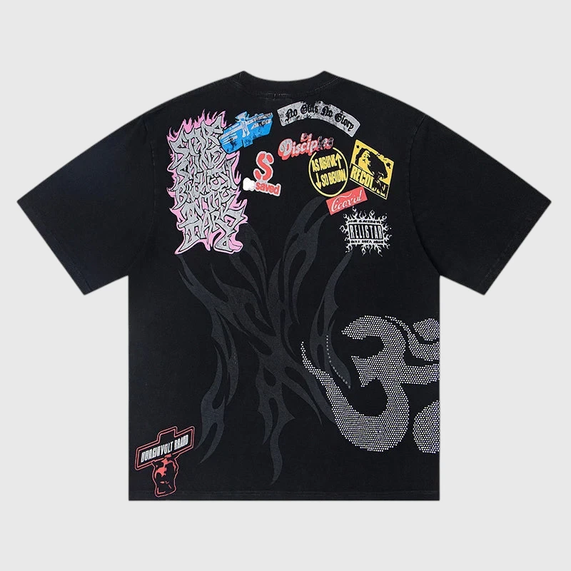 Hellstar Studios Screaming Kid T-Shirt black