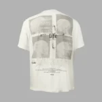 Hellstar Blood Scan T-Shirt Push the boundaries of modern streetwear with the Hellstar Blood Scan T-Shirt, an avant-garde piece that merges dark, dystopian imagery with high-end apparel engineering. Designed for those who favor a bold, rebellious aesthetic, this tee delivers an uncompromised visual punch that defines the cutting edge of contemporary urban fashion. Built with uncompromising attention to detail, the Blood Scan graphic offers an eerie, high-contrast narrative that instantly draws the eye. Whether you are using it to anchor a layered outfit or letting it stand alone as a statement piece, this t-shirt brings a gritty, high-concept edge to your daily rotation. Key Features Heavy-Duty Premium Cotton: Constructed from a dense, high-gauge cotton fabric that offers a substantial hand-feel, ensuring the garment maintains a structured, boxy drape instead of clinging. Intricate "Blood Scan" Graphic: Features high-definition, multi-tonal screen printing across the front and/or back. The specialized print technique captures intricate, skeletal-scan motifs with a weathered, distressed finish for an authentic vintage feel. Signature Oversized Silhouette: Tailored with a modern, relaxed fit featuring dropped shoulders and a wider torso, achieving that coveted architectural streetwear silhouette. Reinforced Ribbed Crewneck: Engineered with a thick, high-elasticity collar that resists stretching, sagging, and bunching, preserving a crisp neckline wash after wash. Pigment-Washed Treatment: Undergoes a specialized garment-dye and wash process, giving the fabric a soft, broken-in texture and a deep, multi-dimensional color tone right out of the package. Hellstar Blood Scan T-Shirt Back