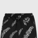 Hellstar Black Graffiti Sweatpants