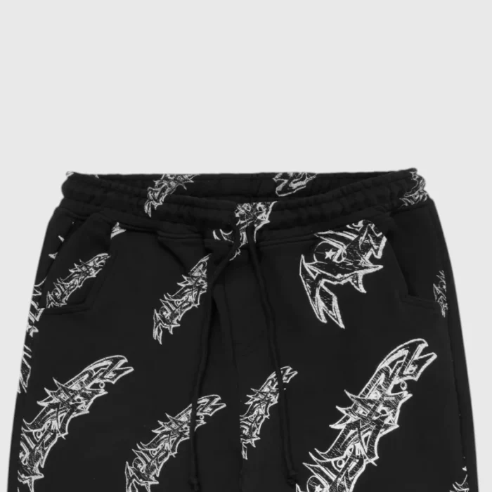 Hellstar Black Graffiti Sweatpants