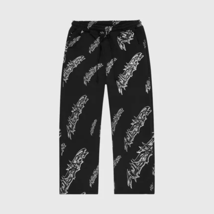 Hellstar Graffiti Black Sweatpants