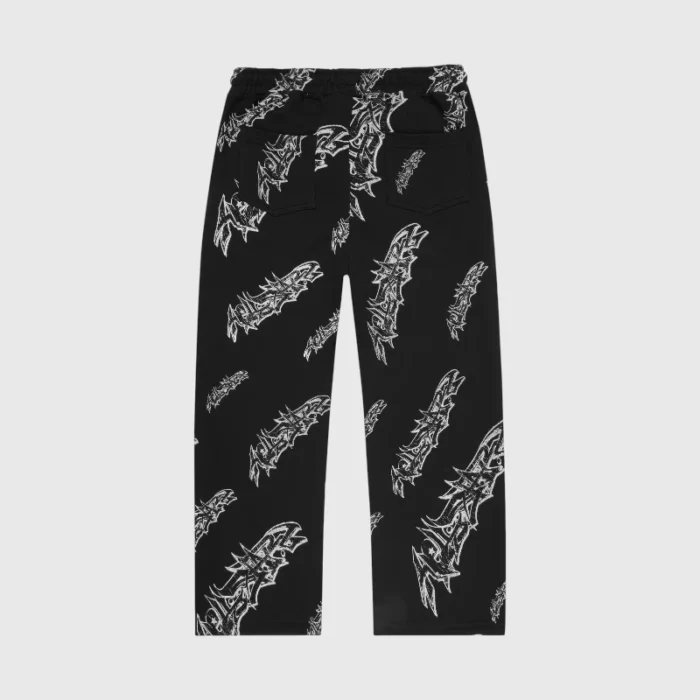 Hellstar Graffiti Sweatpants Black