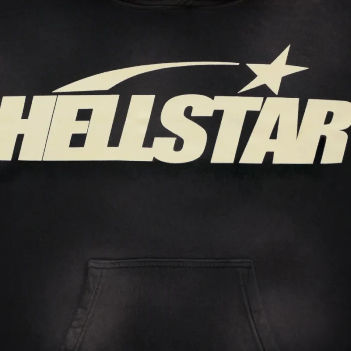 Hellstar Smoke Black Uniform Closeup Hoodie