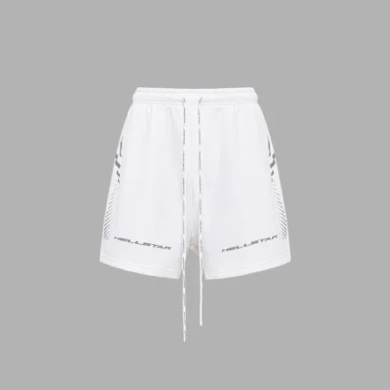 Hellstar Hype Flight Sweatshorts white
