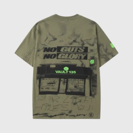 Hellstar RIP Cracc T-Shirt Green