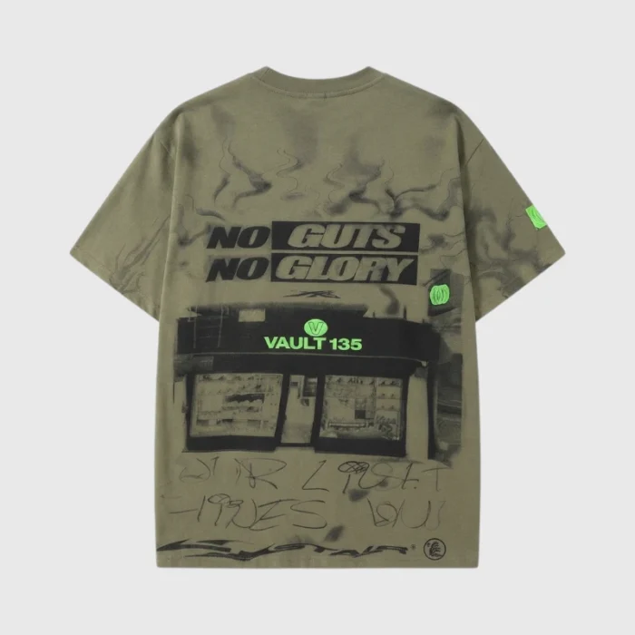 Hellstar RIP Cracc T-Shirt Green
