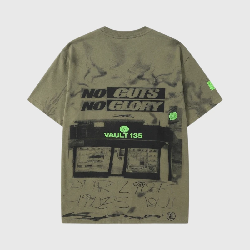 Hellstar RIP Cracc T-Shirt Green